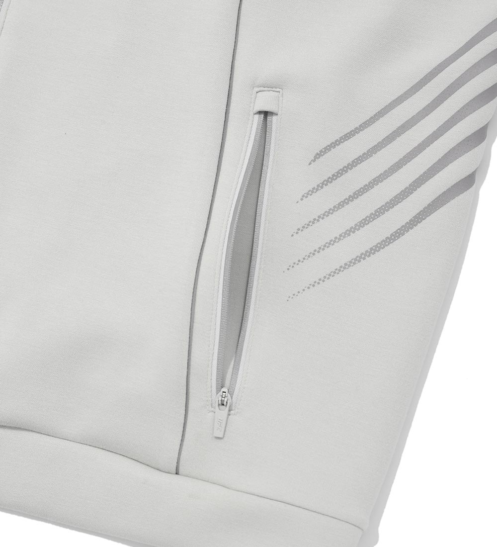 UFC Potent Slim-Fit Jacket, Light Gray