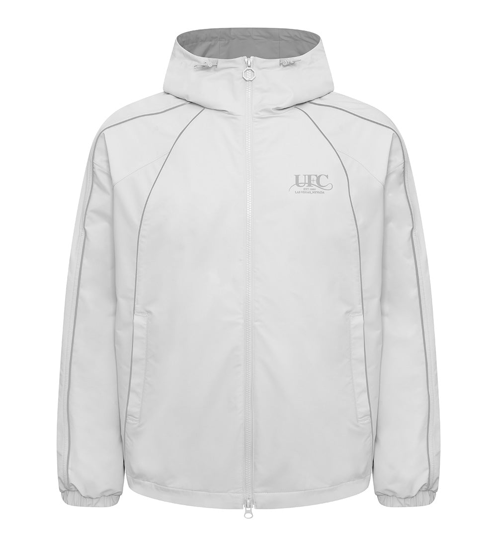 UFC Starlight Oversized Jacket, Light Gray