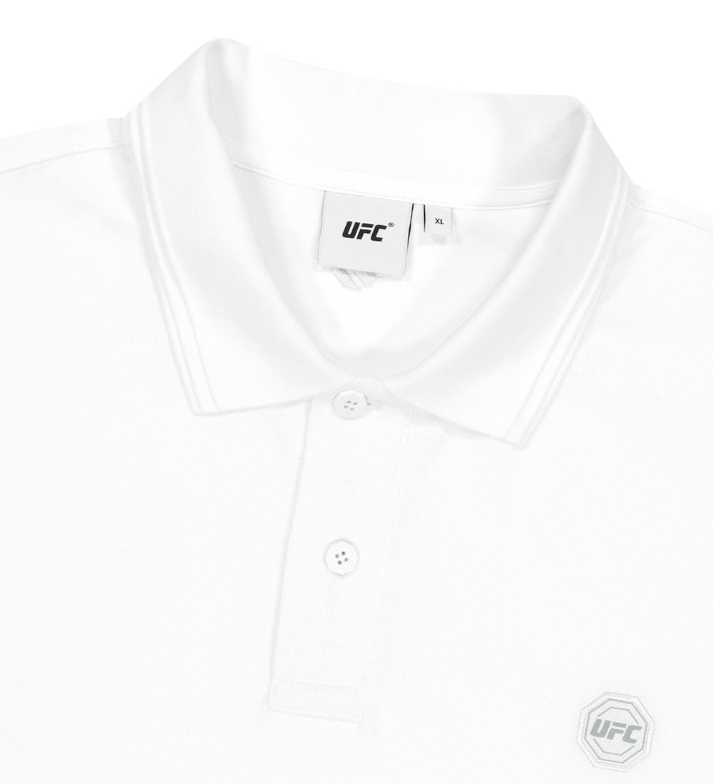 UFC Basic Pique T-Shirt, Regular Fit, White