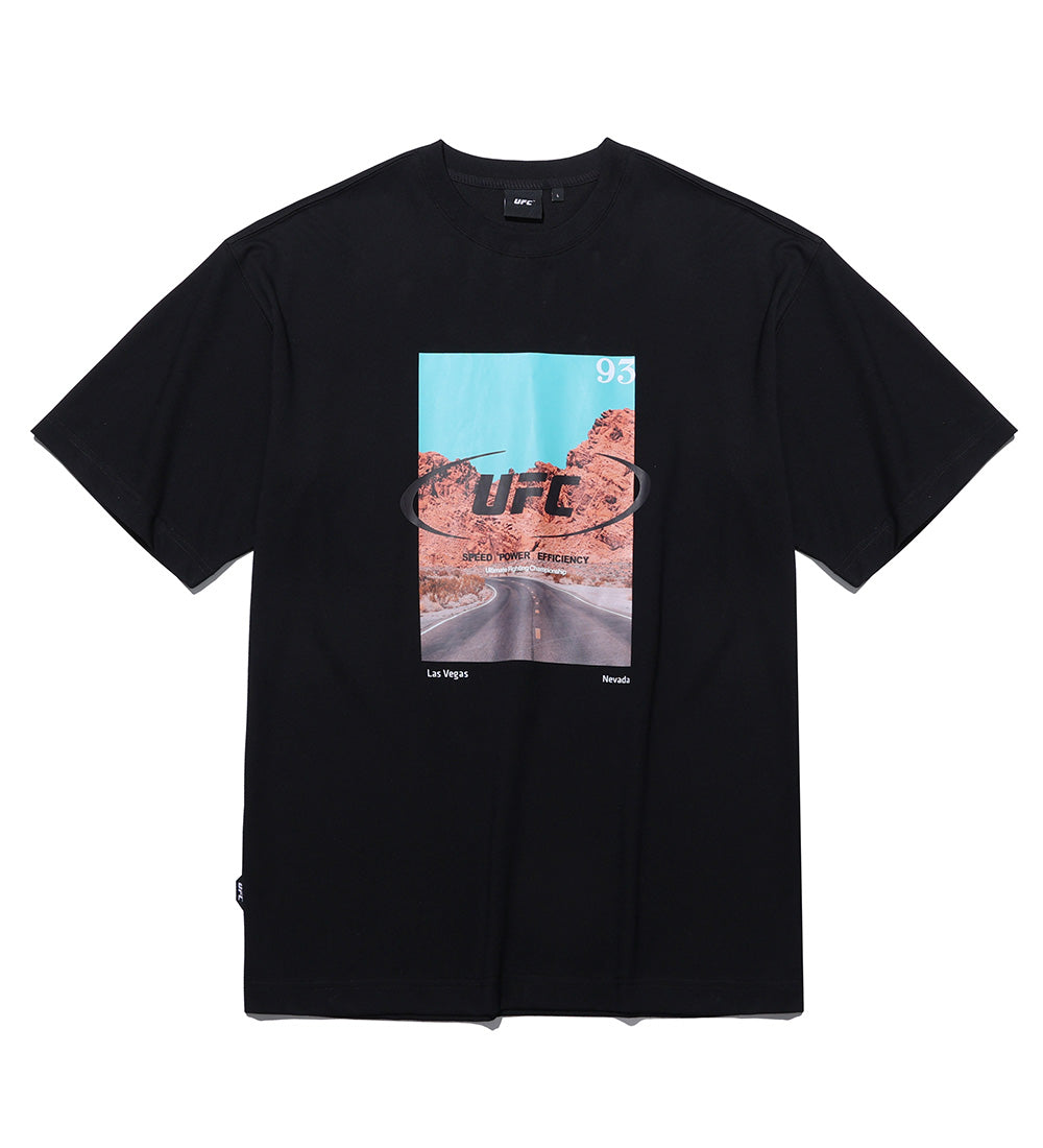UFC Nevada Short-Sleeve T-Shirt, Relaxed Fit, Black