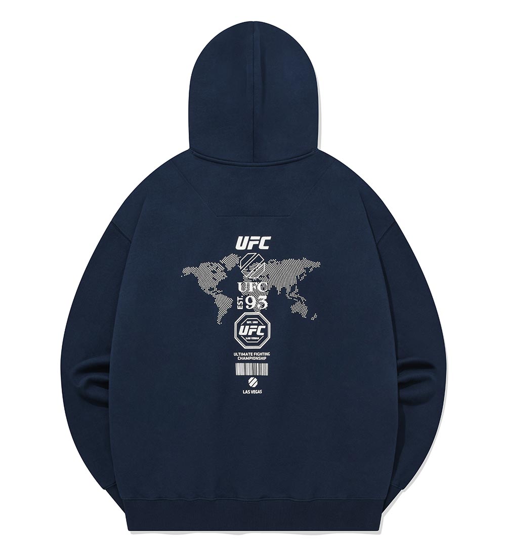 هودي UFC فضفاض، كحلي