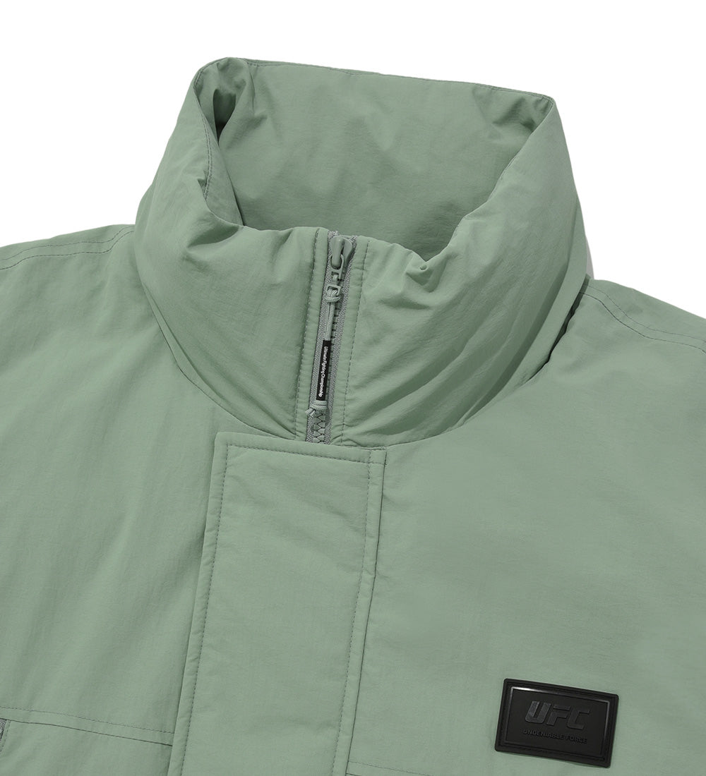 UFC PrimaLoft Oversized Long Down Jacket, Olive