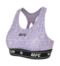 UFC Sports Top with Logo and Monogram, Light Purple