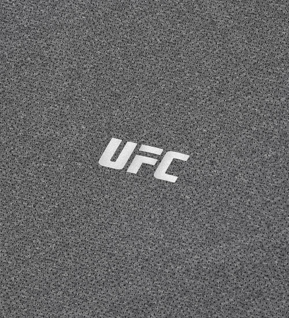 UFC Pro Mesh Regular Fit Short-Sleeve T-Shirt, Black