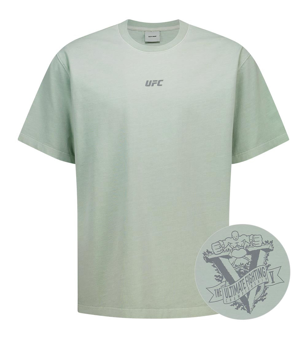 UFC Ultiman Relax Fit Short-Sleeve T-Shirt, Light Gray