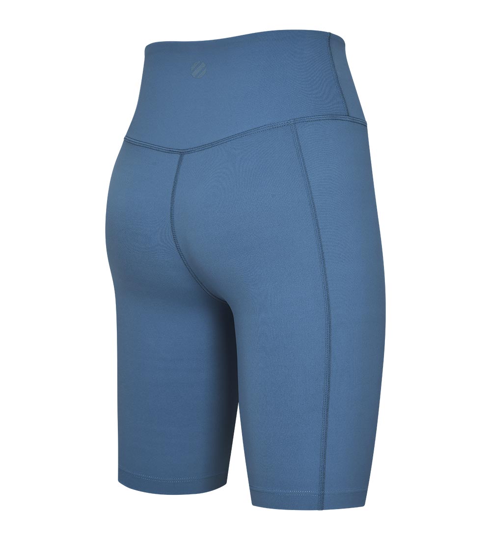 UFC Wave Slim-Fit Biker Shorts, Deep Blue