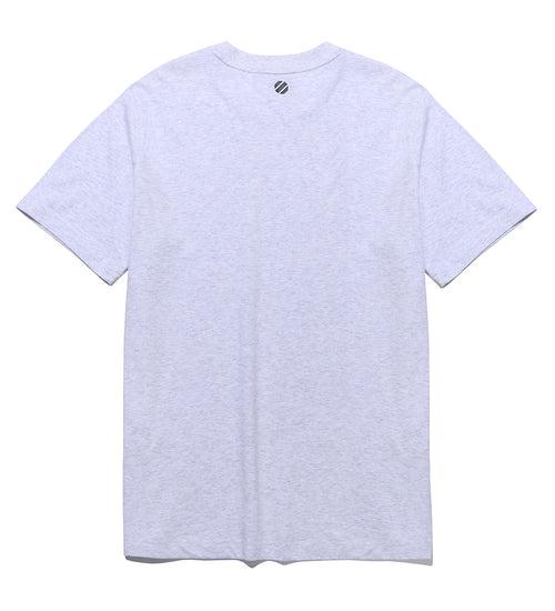 UFC Active Small Logo Relaxed-Fit Short-Sleeve T-Shirt, White/Gray