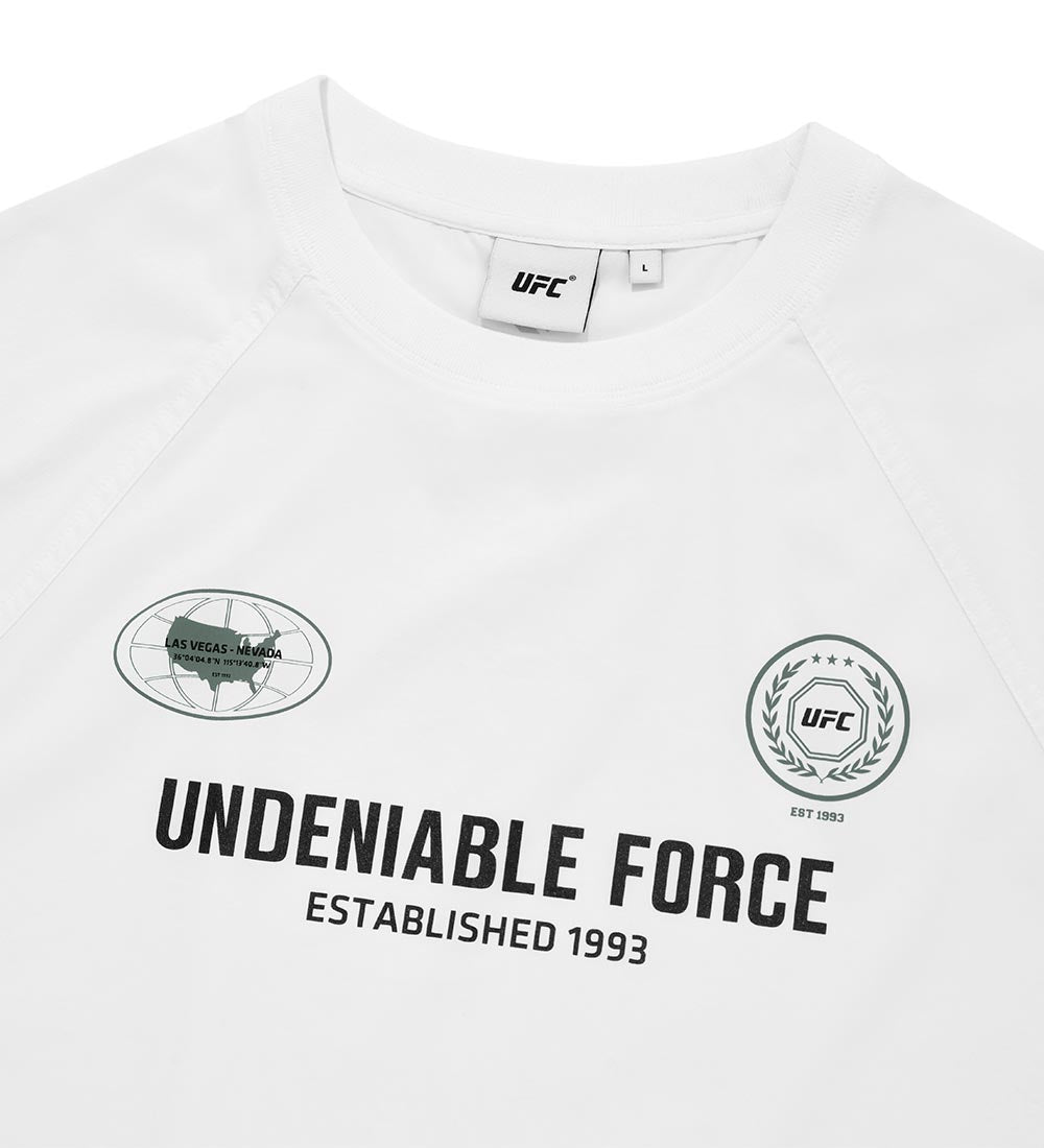 UFC Heritage Oversized Short-Sleeve Piste White