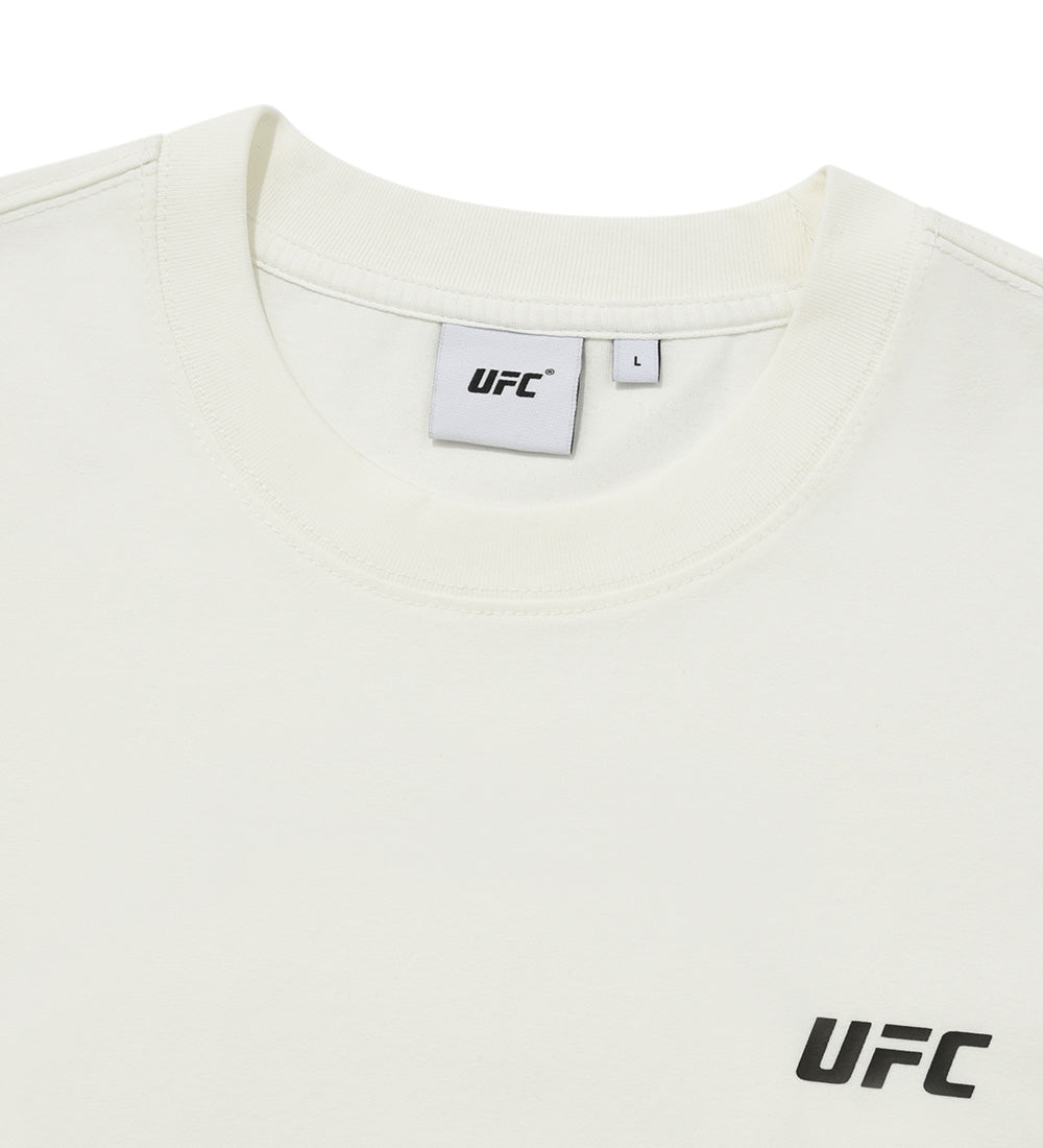 UFC Sorona Relaxed-Fit Long-Sleeve T-Shirt, Off-White