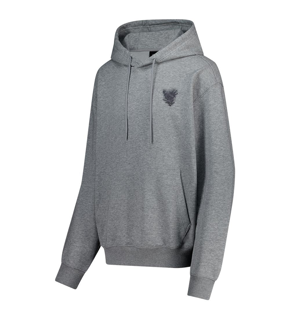 UFC Graffiti Relaxed-Fit Hoodie, Melange Gray