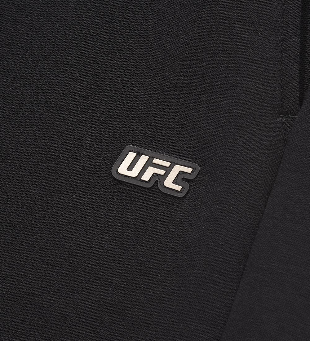 UFC Cozy Relaxed Fit Shorts, Black