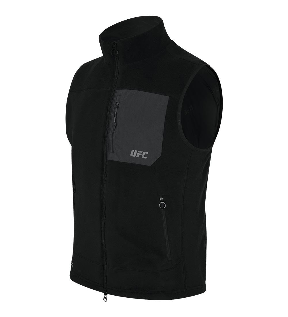 UFC Polartec Regular Fit Vest, Black