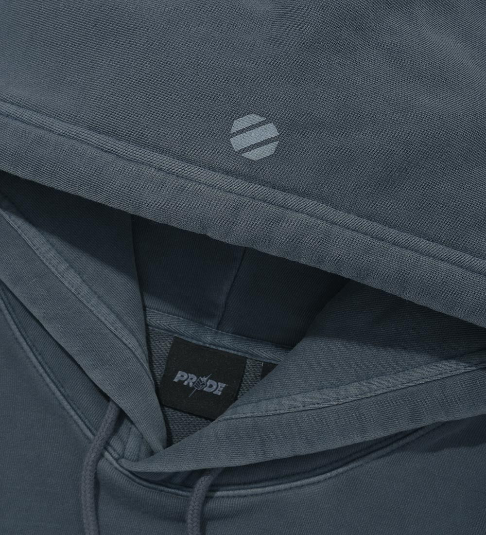 UFC Pride Relaxed Fit Dyed Hoodie, Dark Blue