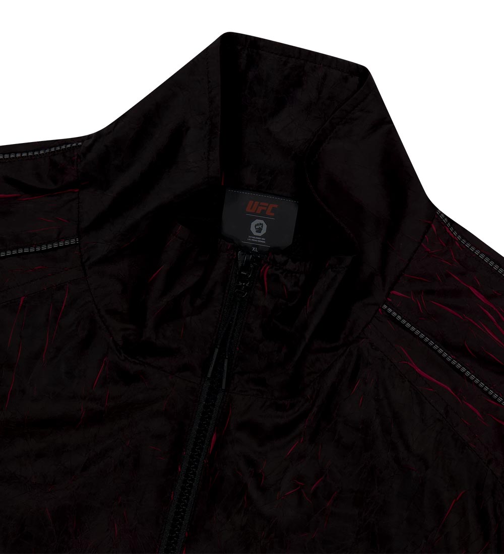 UFC Lightning Relaxed Fit Windbreaker Jacket, Red