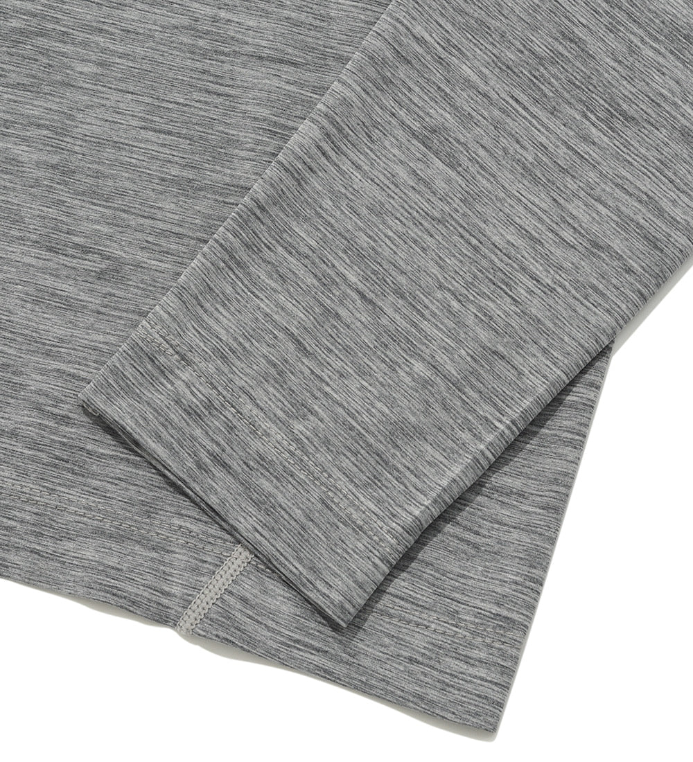UFC Pro Muscle Fit Long-Sleeve T-Shirt, Melange Gray