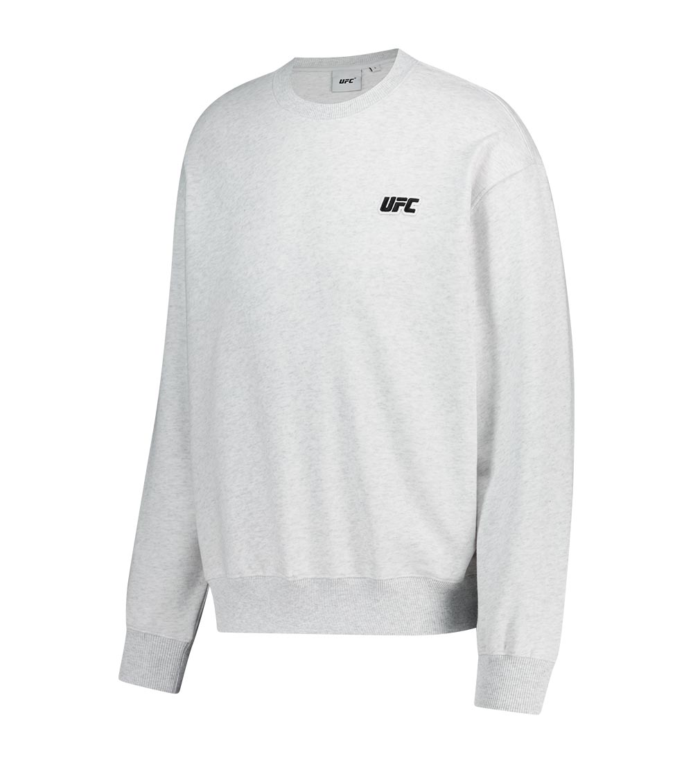 UFC Basic Relaxed Fit Sweatshirt, heather gray