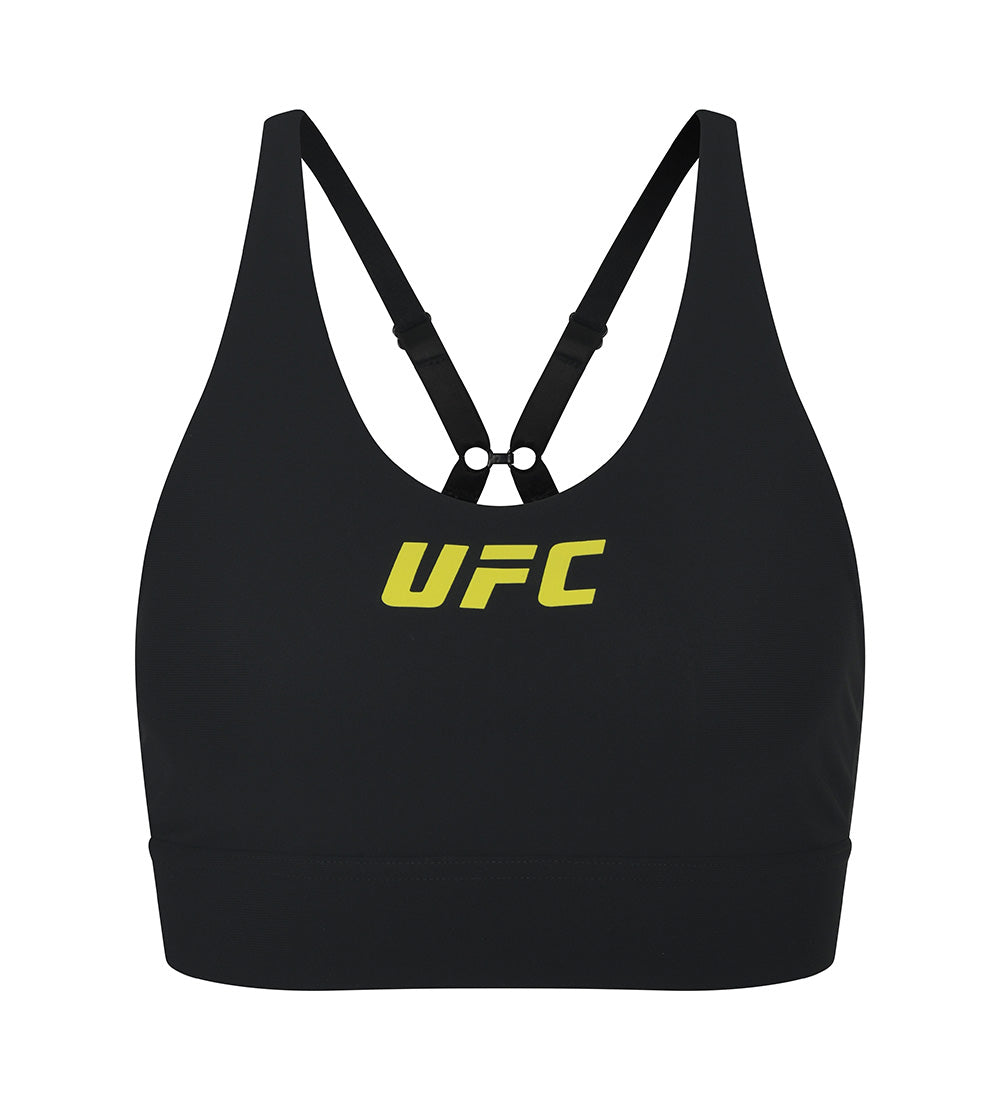 UFC Sports Top with Support, Black