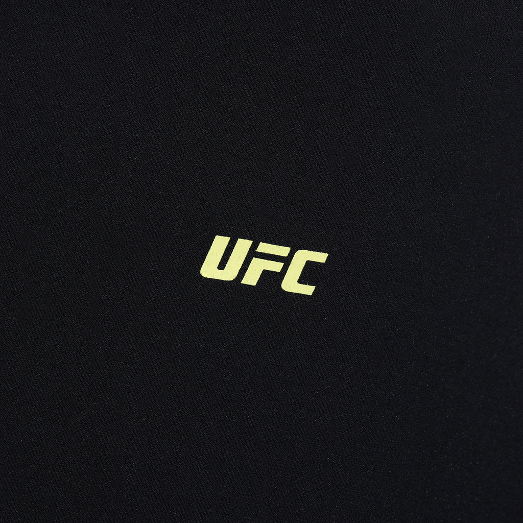 UFC Las Vegas Half-Zip Short-Sleeve Sweatshirt, Black