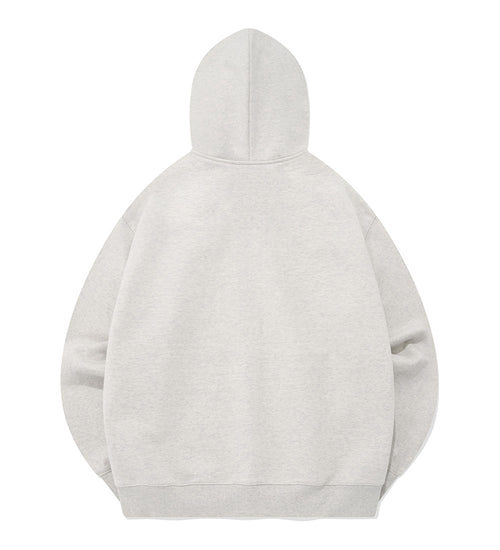 UFC Active RelaxFit Hooded Sweatshirt, White/Gray