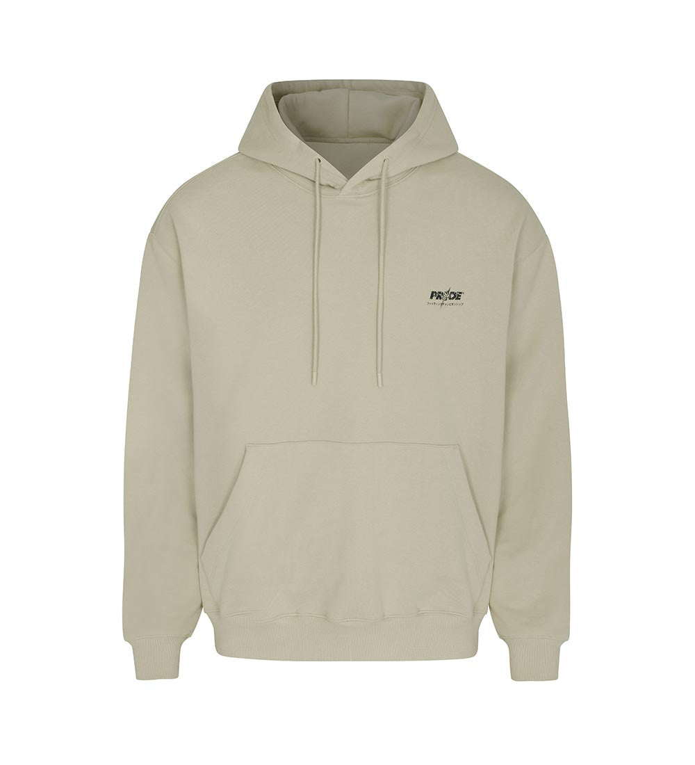 UFC Pride Relaxed Fit Hoodie, Tan
