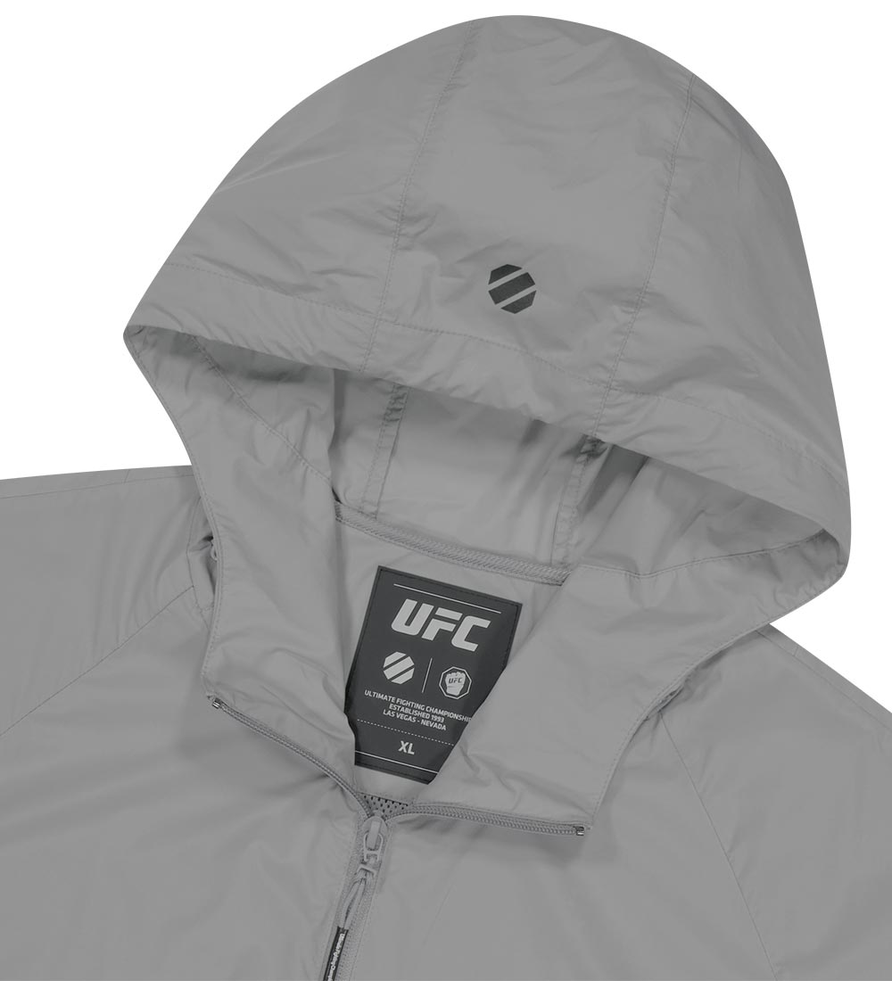UFC Feather Regular Fit Light Jacket, Gray