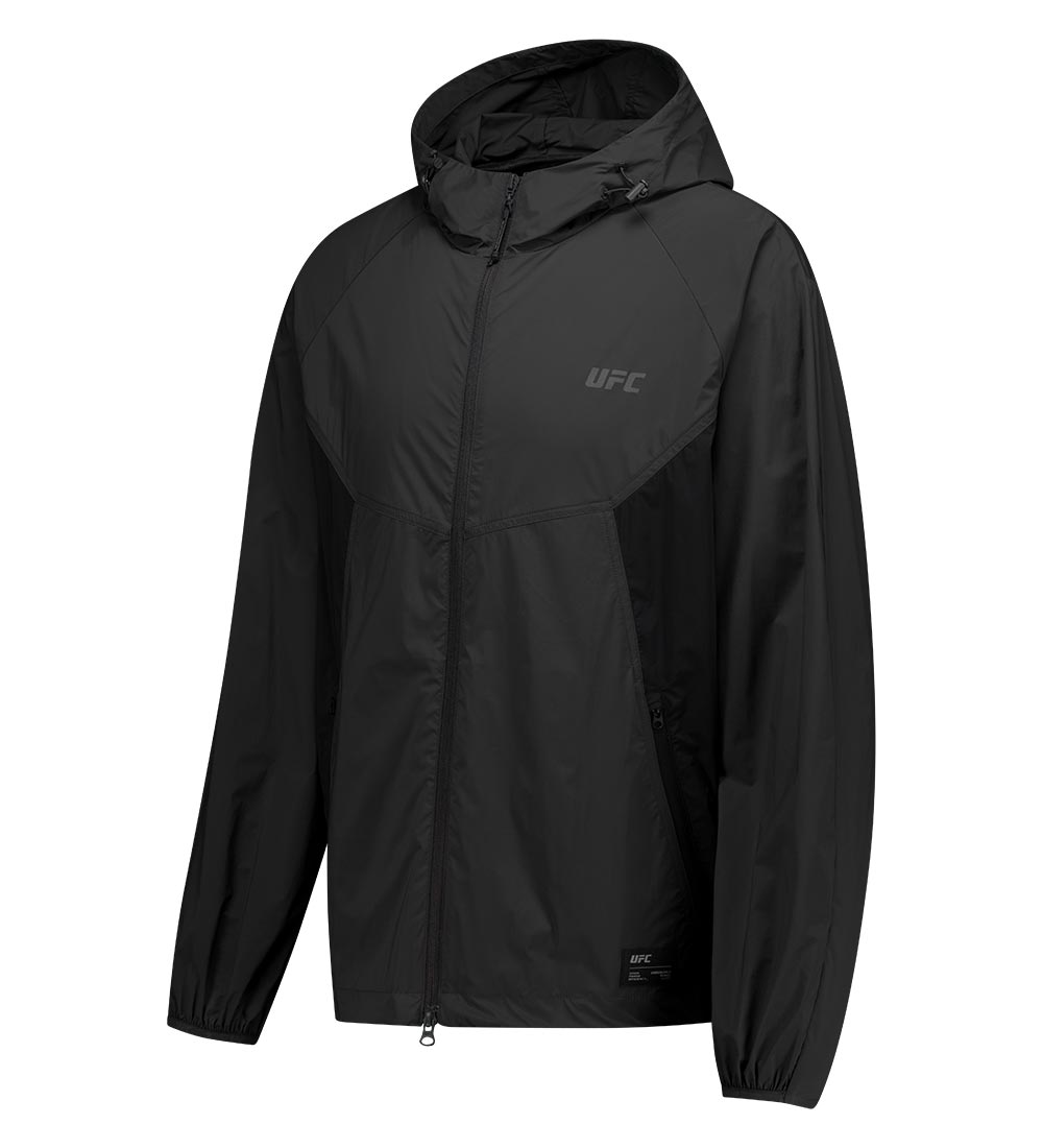 UFC Feather Regular Fit Light Jacket, Charcoal