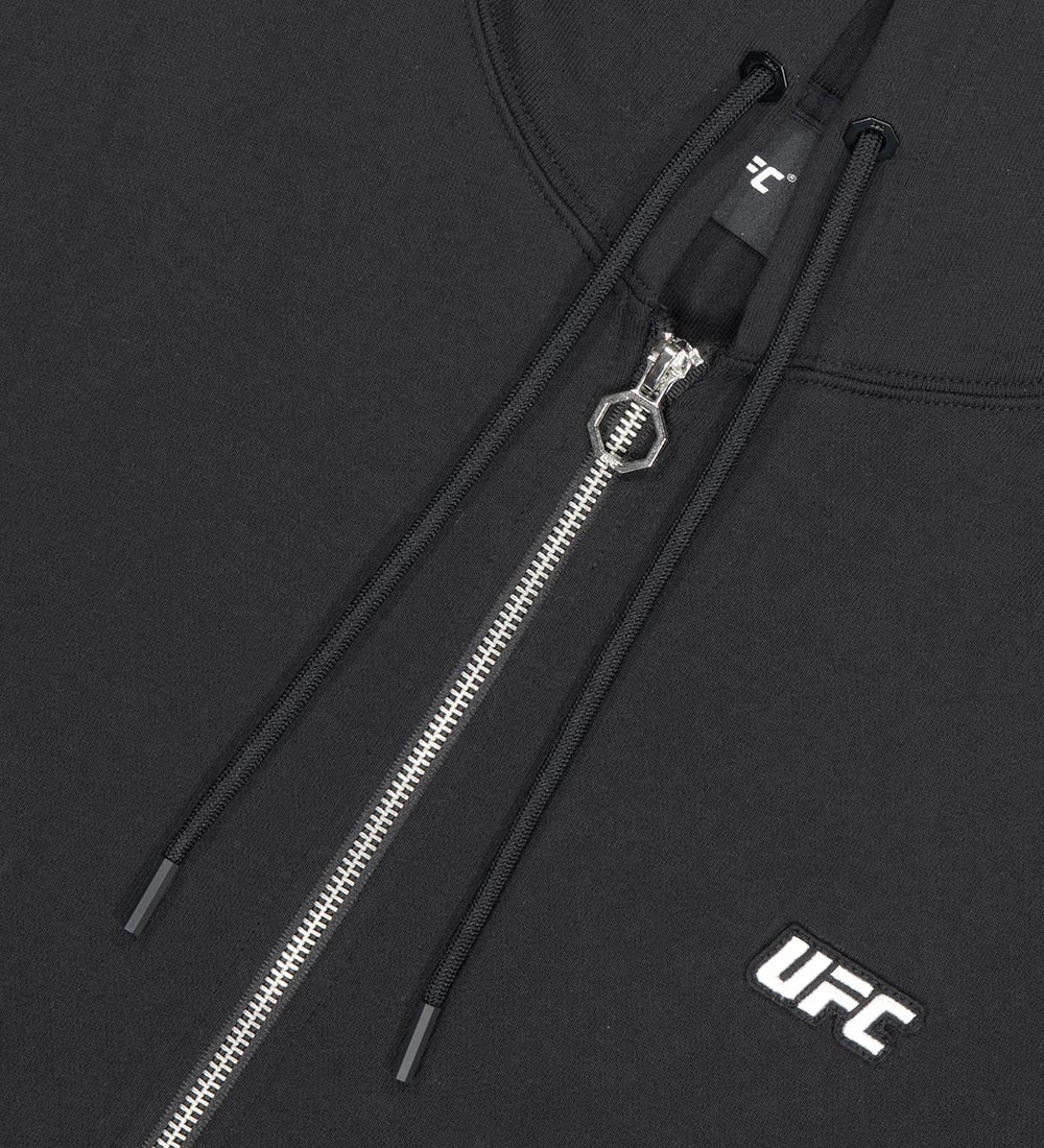UFC Basic Hoodie, Relaxed Fit, Black