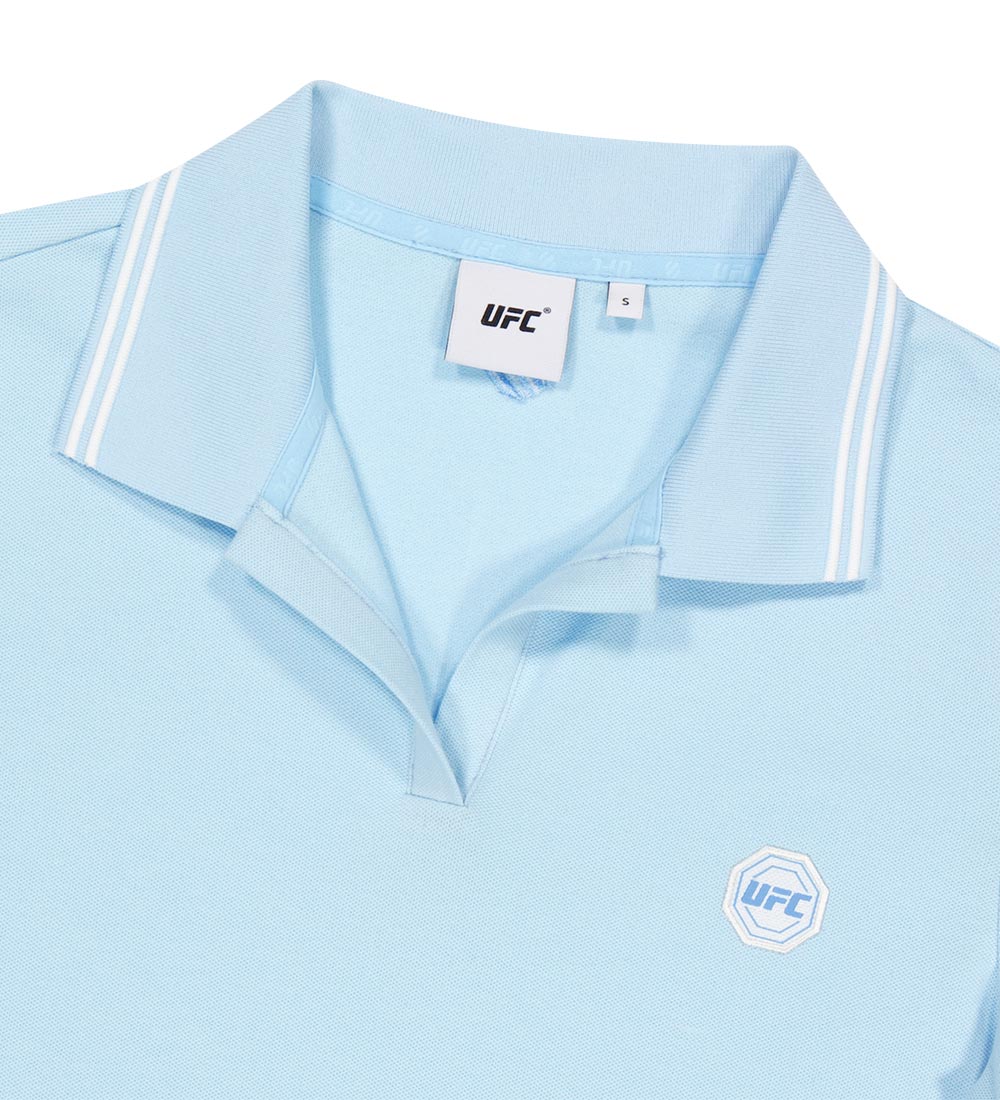 UFC Basic Slim-Fit Dress, Light Blue