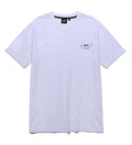UFC Active Small Logo Relaxed-Fit Short-Sleeve T-Shirt, White/Gray