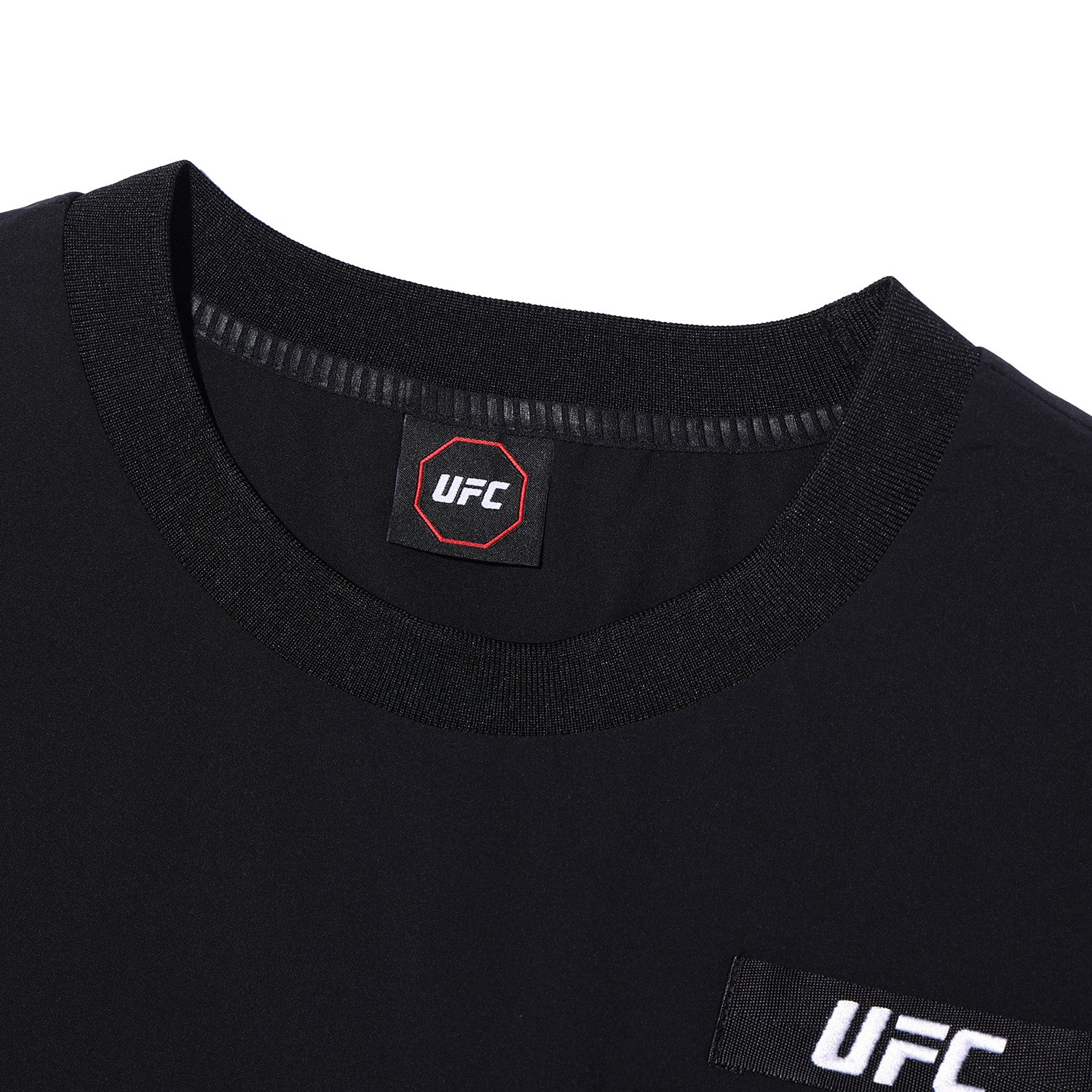 سويت شيرت UFC UT منسوج بجيب، أسود