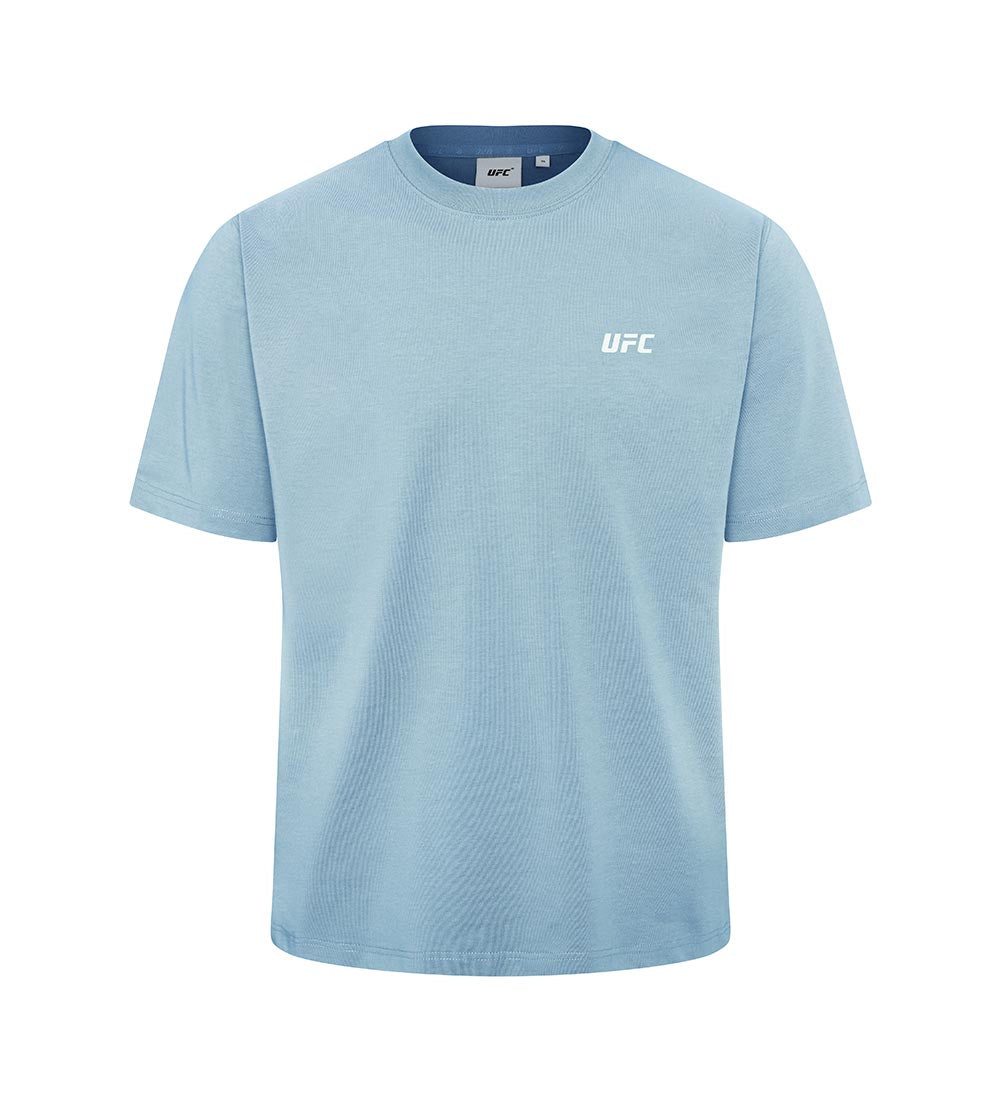 UFC Sorona Relaxed-Fit Short-Sleeve T-Shirt, Light Blue