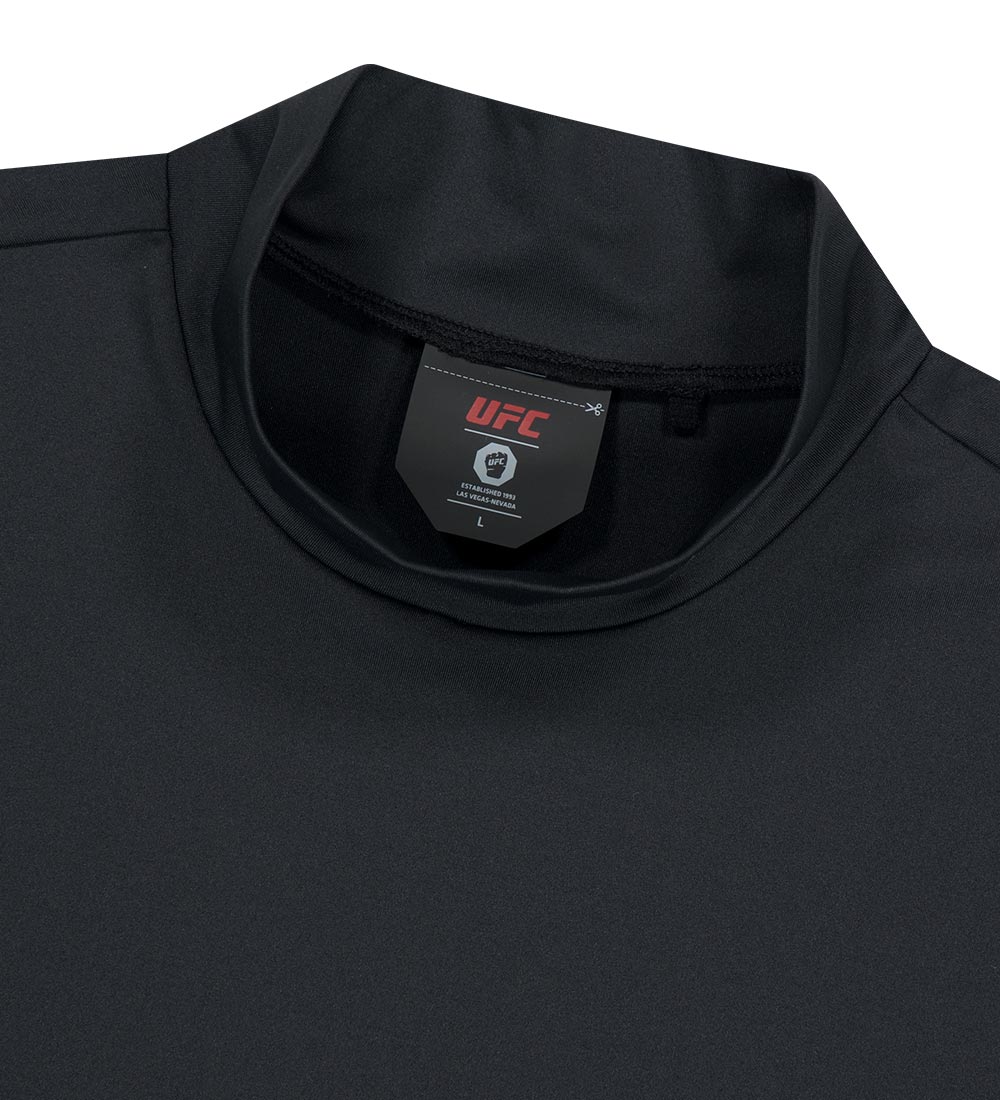 UFC Boost Slim-Fit Long-Sleeve T-Shirt, Black