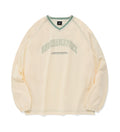 UFC Arch Logo Relaxed-Fit Woven V-Neck Sweatshirt
