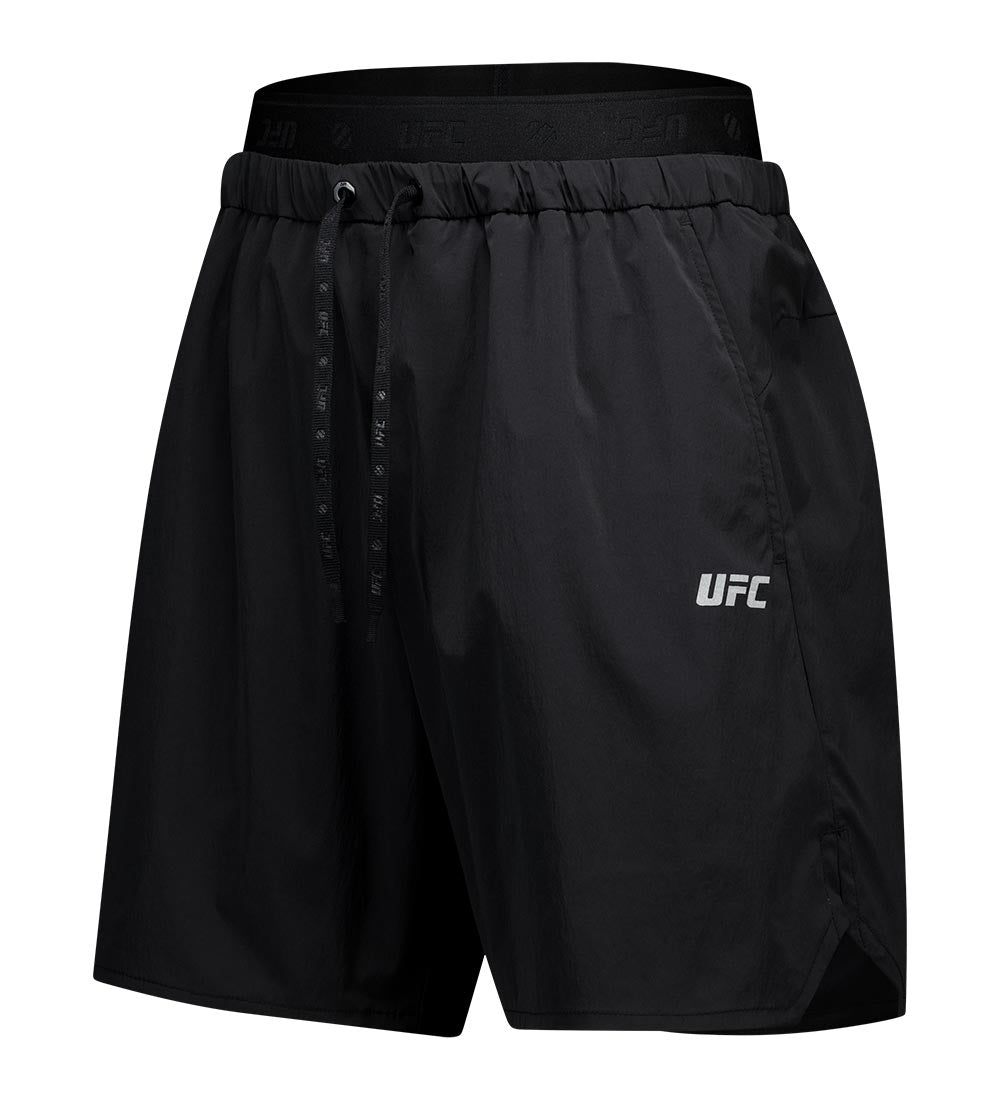 UFC Essentials+ Relaxed-Fit Shorts, Black