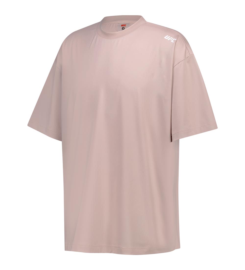 UFC AeroCool Regular Fit Short-Sleeve T-Shirt, Champagne Pink