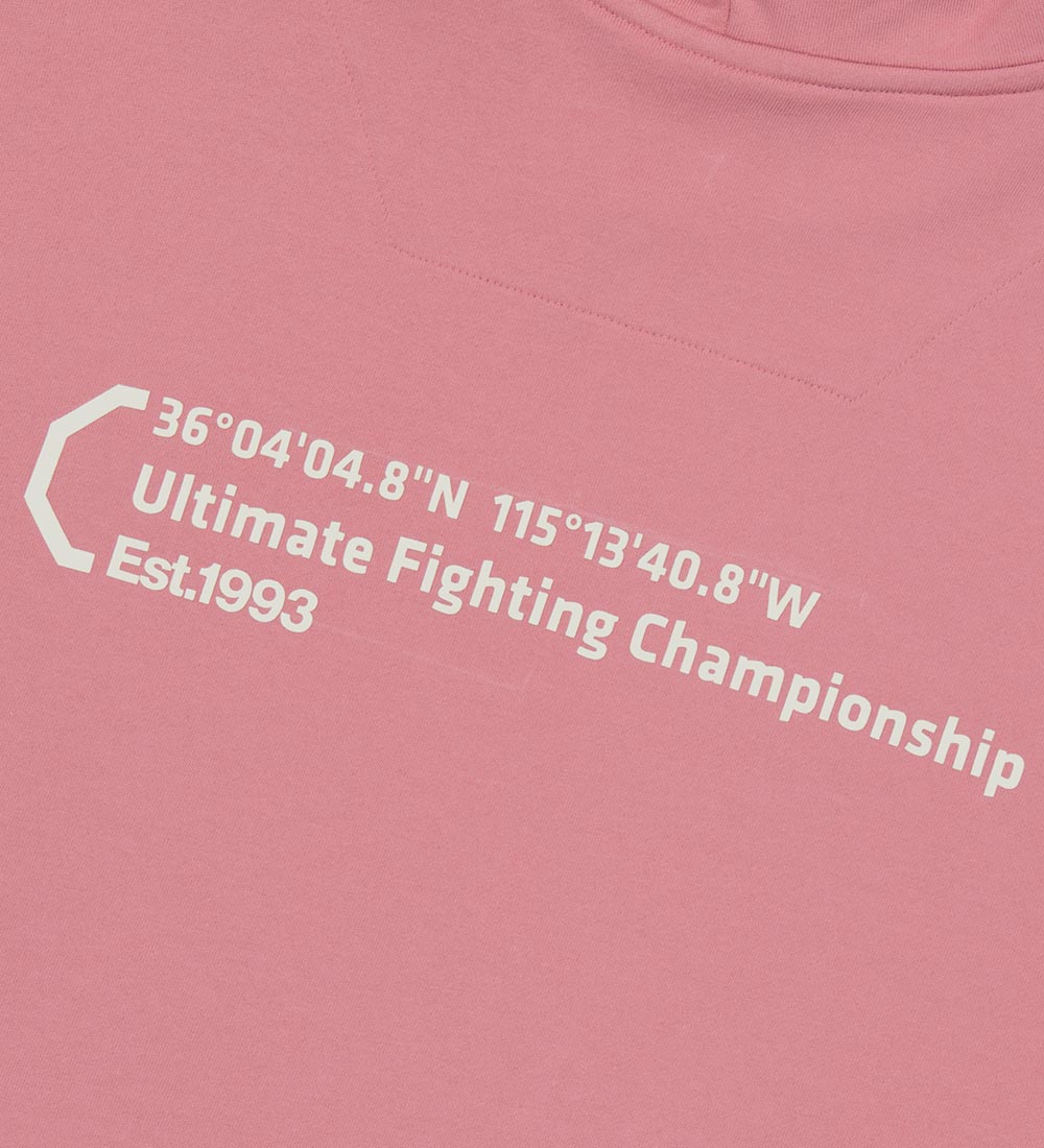 UFC Basic Relaxed Fit Hoodie, Pink