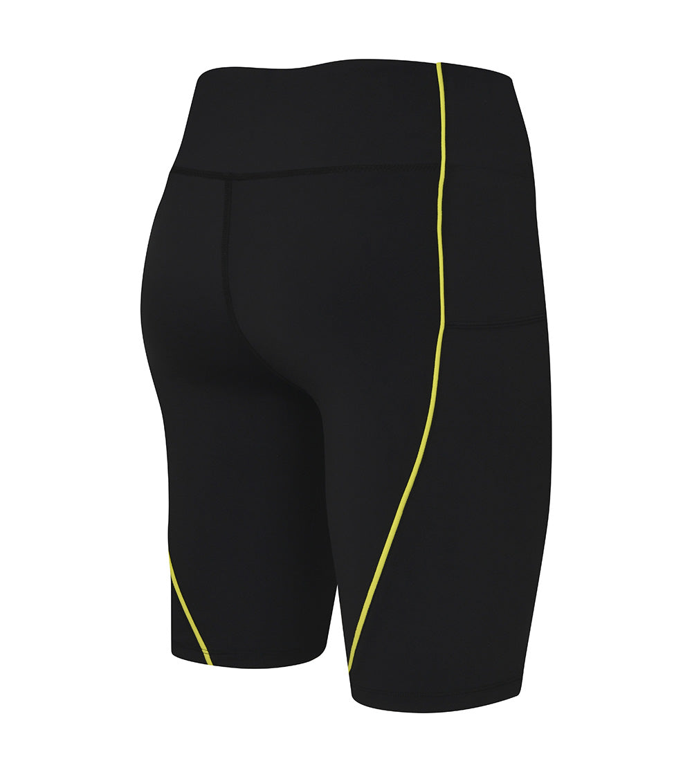 UFC Pro Slim-Fit Biker Shorts, Black