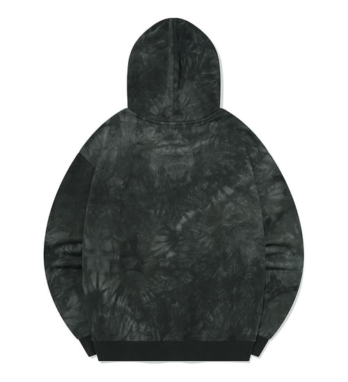 UFC Arch Logo Relaxed-Fit Dyed Hoodie, Charcoal