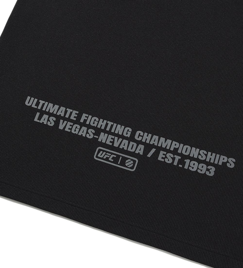 UFC Challenger Relaxed Fit Waffle Long-Sleeve T-Shirt, Black
