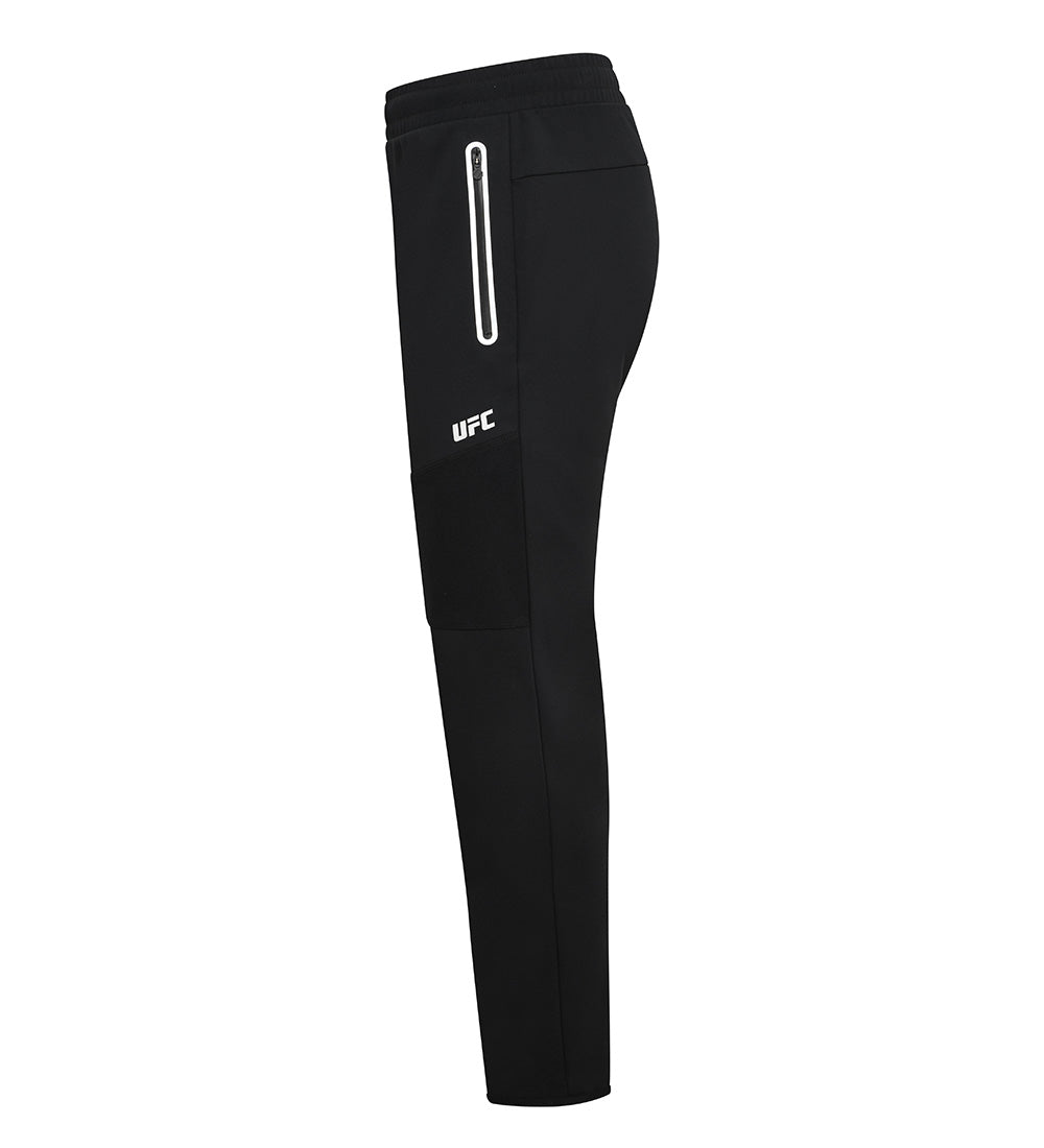 UFC Sports Jersey Slim-Fit Jogger Pants, Black