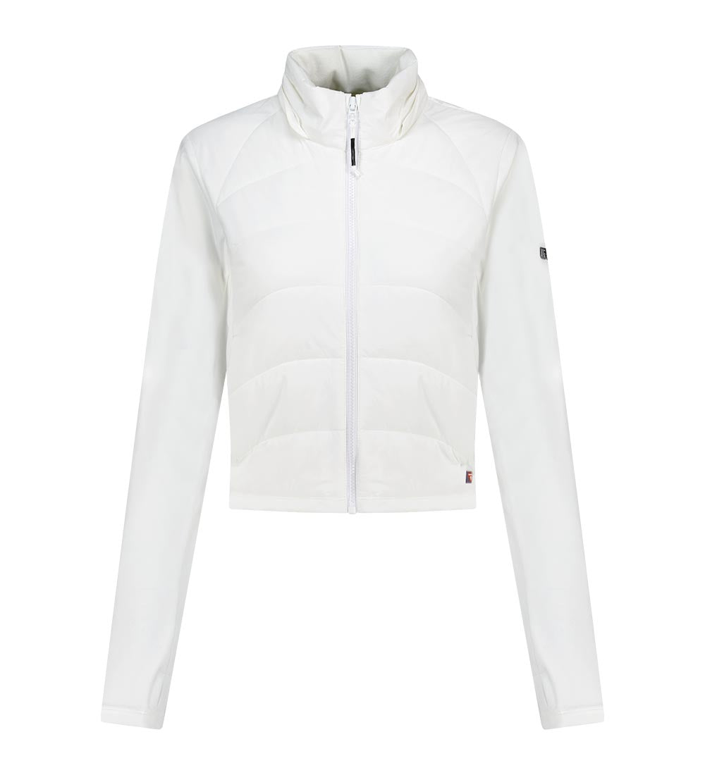 UFC Groove Slim-Fit Padded Jacket (PrimaLoft) Off-White