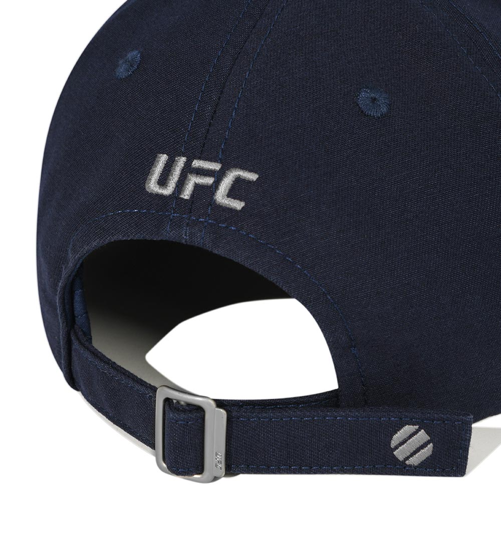 قبعة بيسبول UFC بتصميم عتيق ولونين، كحلي