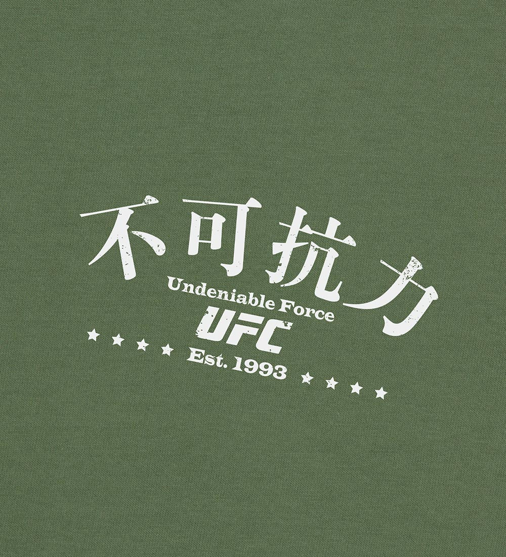 UFC Force Majeure Relaxed Fit Short-Sleeve T-Shirt, Khaki