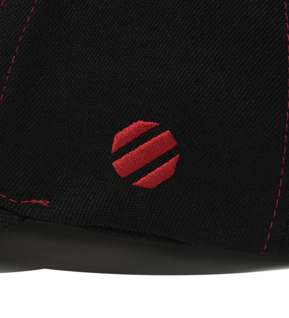 UFC Blaze Small Logo 110 Flex Fit Baseball Cap, Black