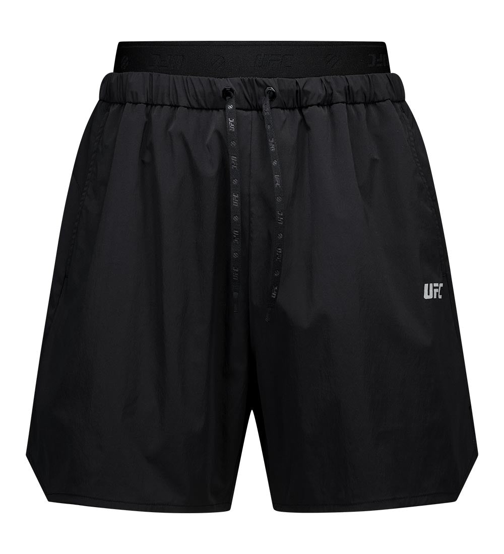UFC Essentials+ Relaxed-Fit Shorts, Black