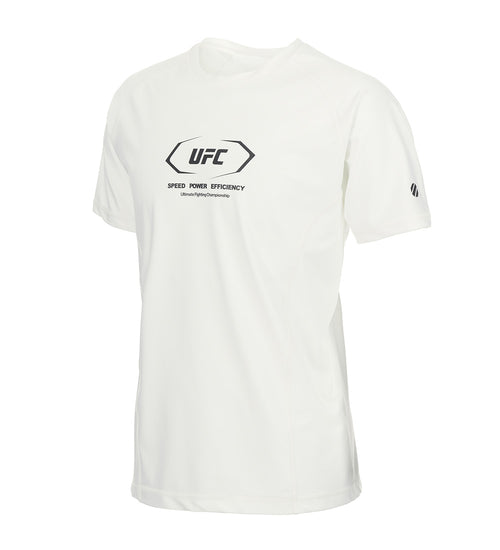 UFC Active Muscle Fit Short-Sleeve T-Shirt, Off-White