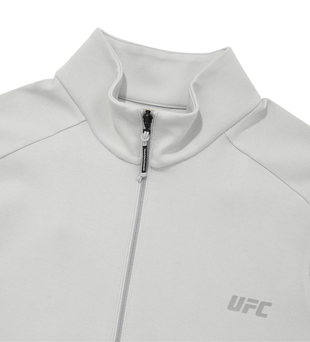 UFC Potent Slim-Fit Jacket, Light Gray