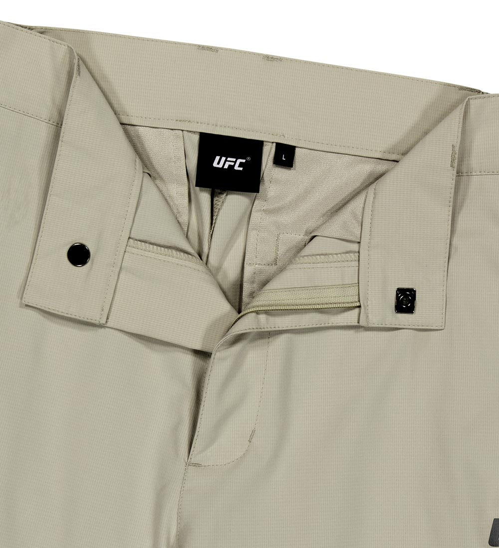 UFC Venture Cargo Pants with a Slim-Fit Jogger Cut, Tan