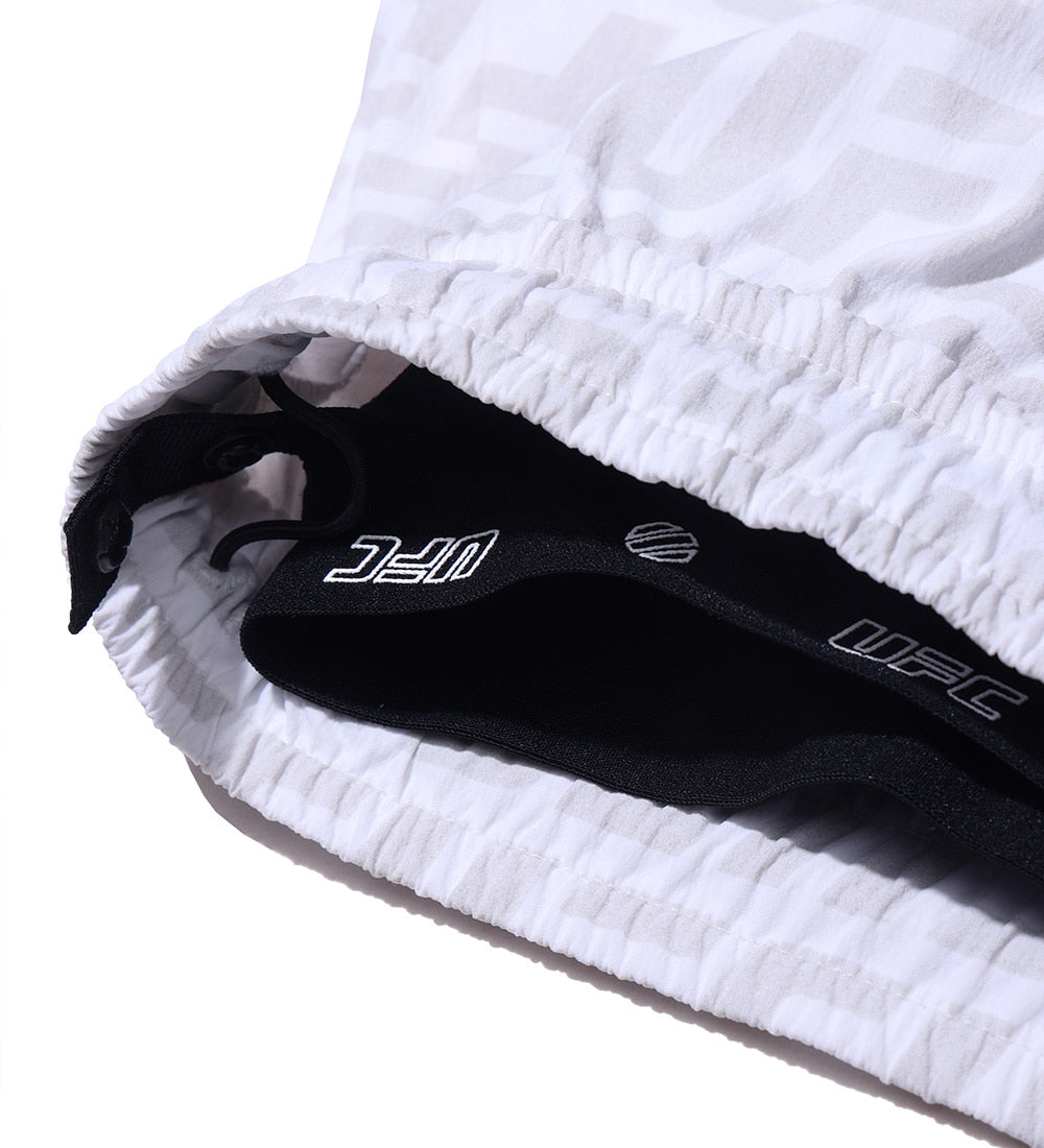 UFC Logo Monogram Shorts, Gray