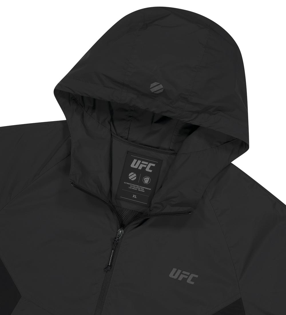 UFC Feather Regular Fit Light Jacket, Charcoal